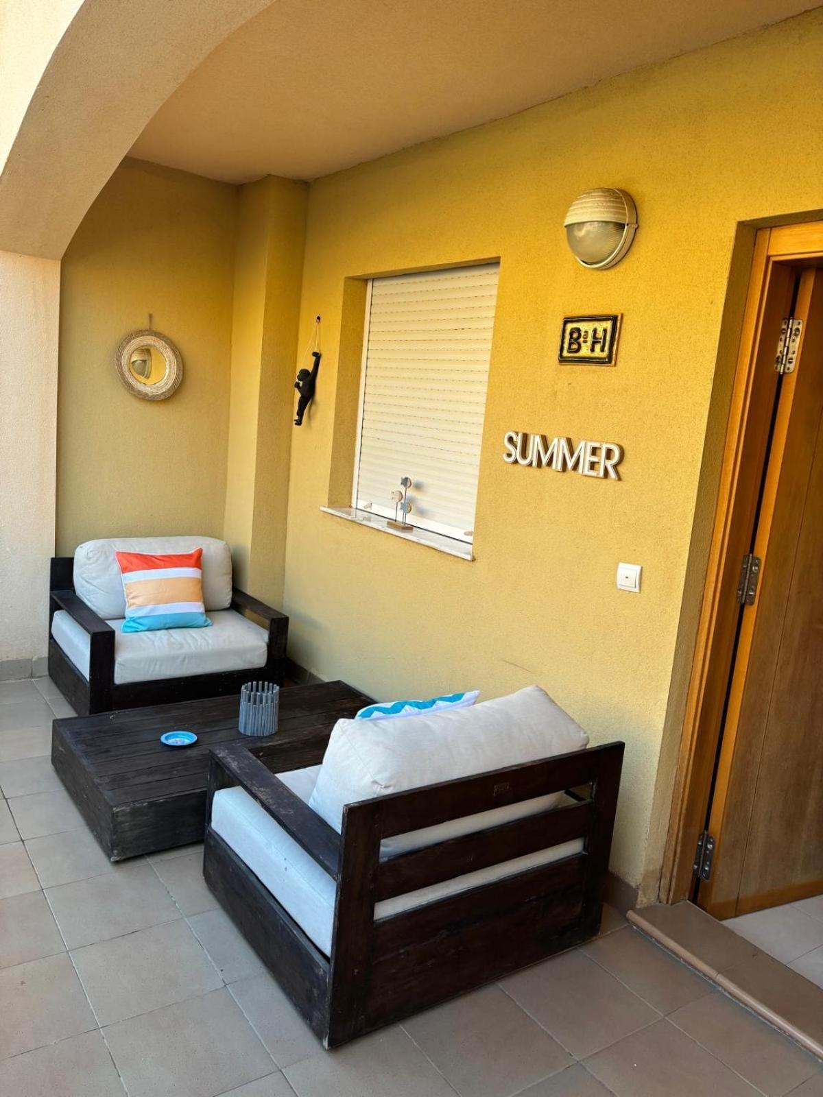 Bajo Con Jardin A Pie De Playa Y Piscina Comunitaria Con Jacuzzi Apartment Playas de Vera Exterior foto